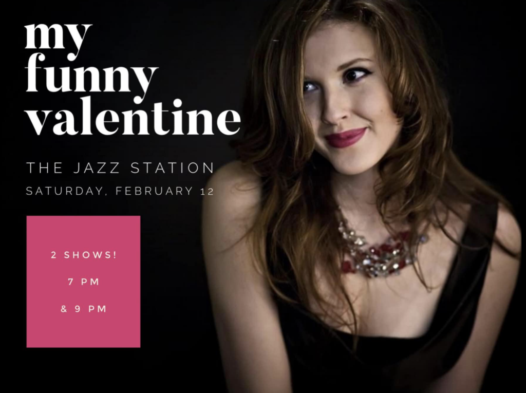 Halie Loren performs at The Jazz Station in Eugene, OR on February 12 for two Valentine's concerts